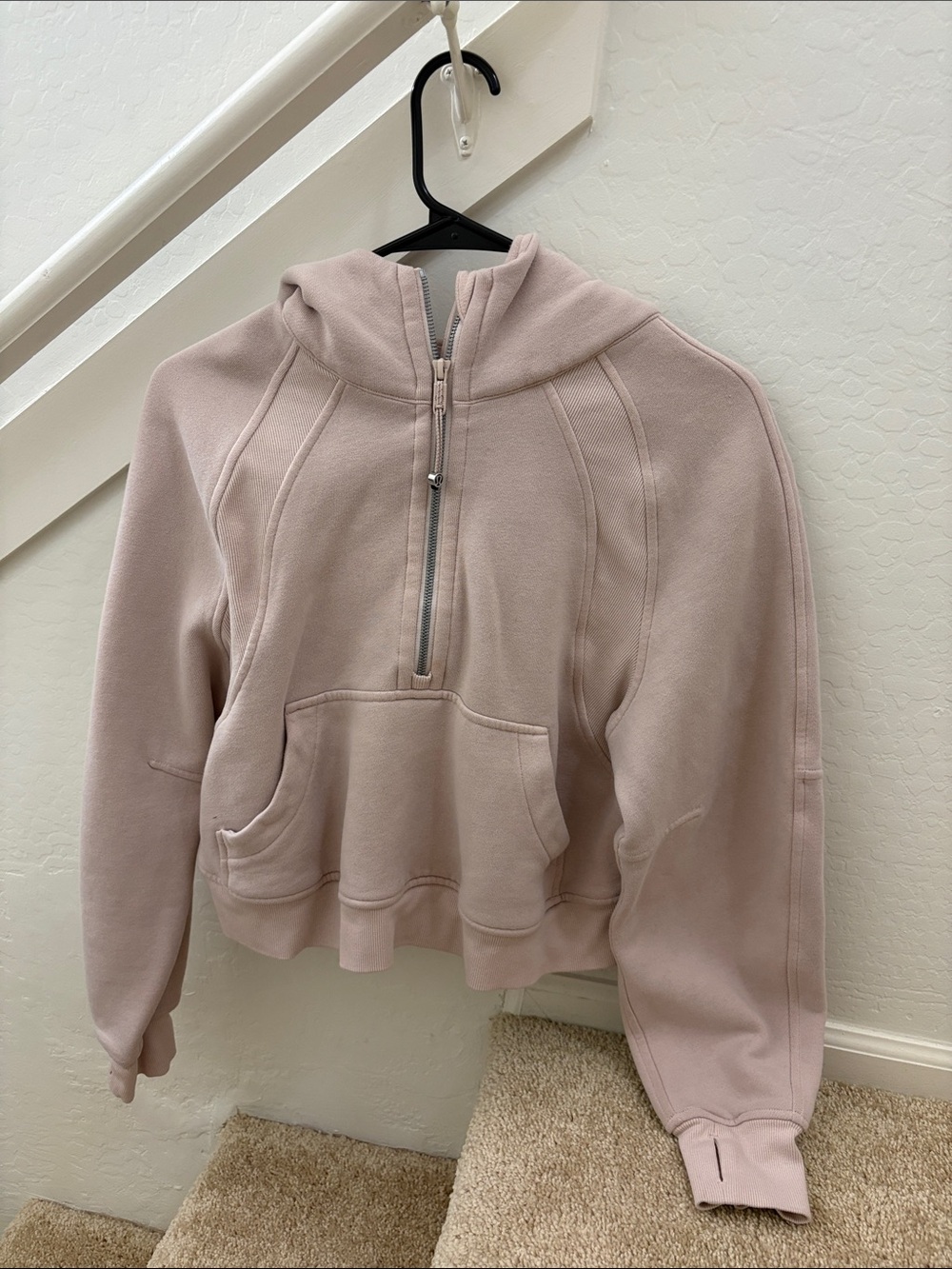 Lululemon Scuba oversized half zipped hoodie
